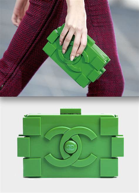 chanel lego bag for sale|lego chanel clutch.